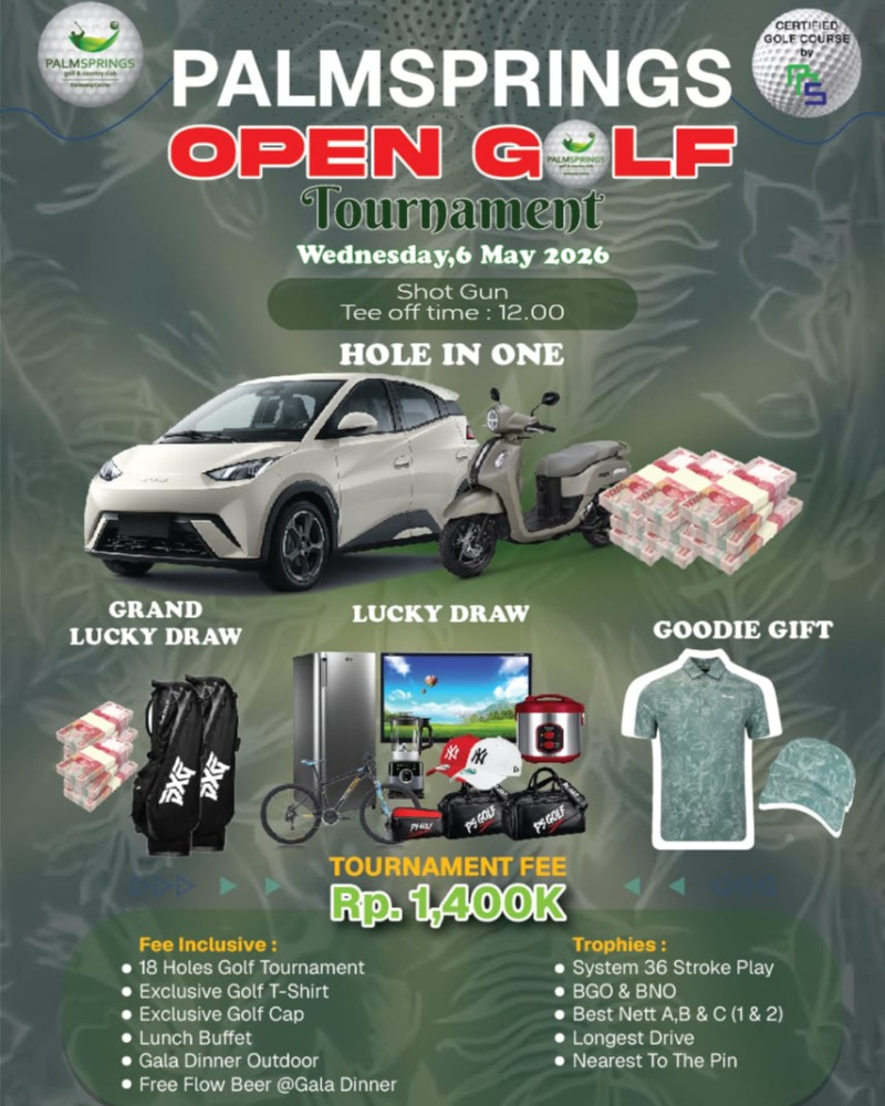 Palmsprings Open Golf Tournament 2026