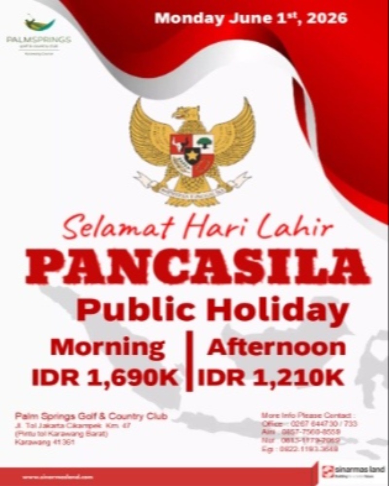 Public Holiday Promo 1 June 2026